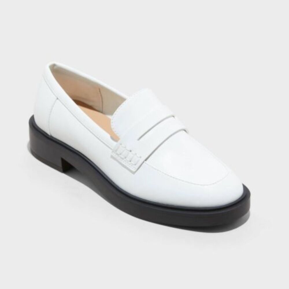 NWT A New Day Jordan Loafer Flats with Memory Foam Insole Size 7.5 Cream